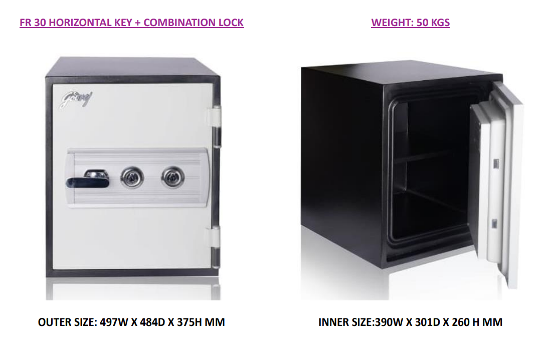 Godrej Fire Resistant Safes