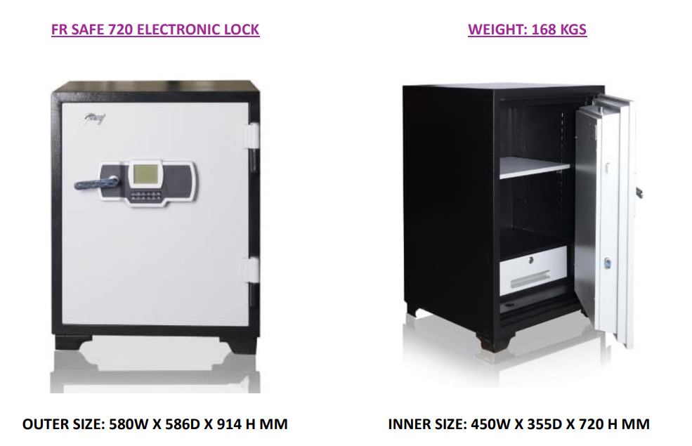 Godrej Fire Resistant Safes