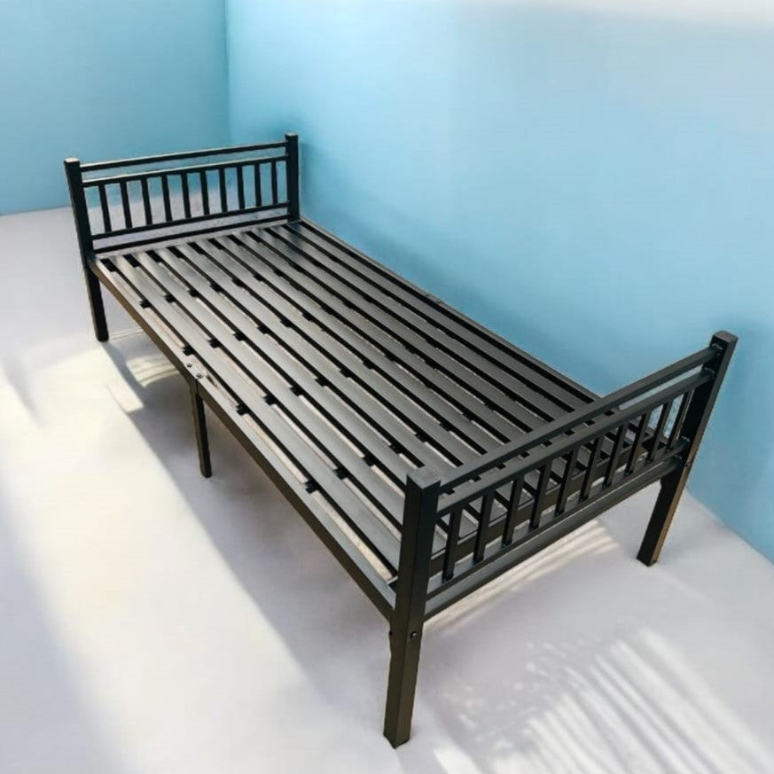 Steel Single Bed, Heavy Duty, 23 kgs